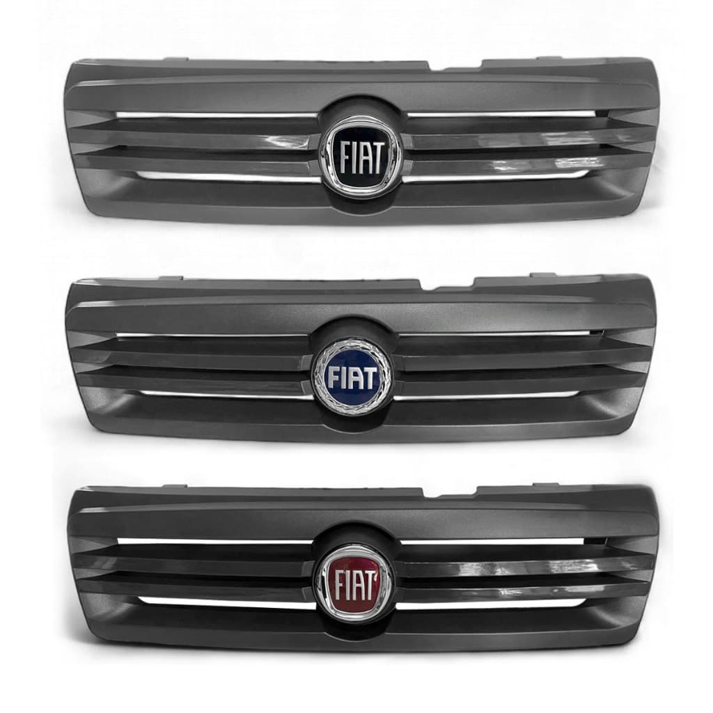 Grade Dianteira Uno Radiador Fiat Fiorino Emblema