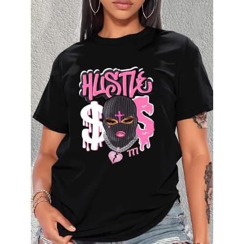 Camiseta Gangster Labuta Trabalho árduo Cifrão Novo!