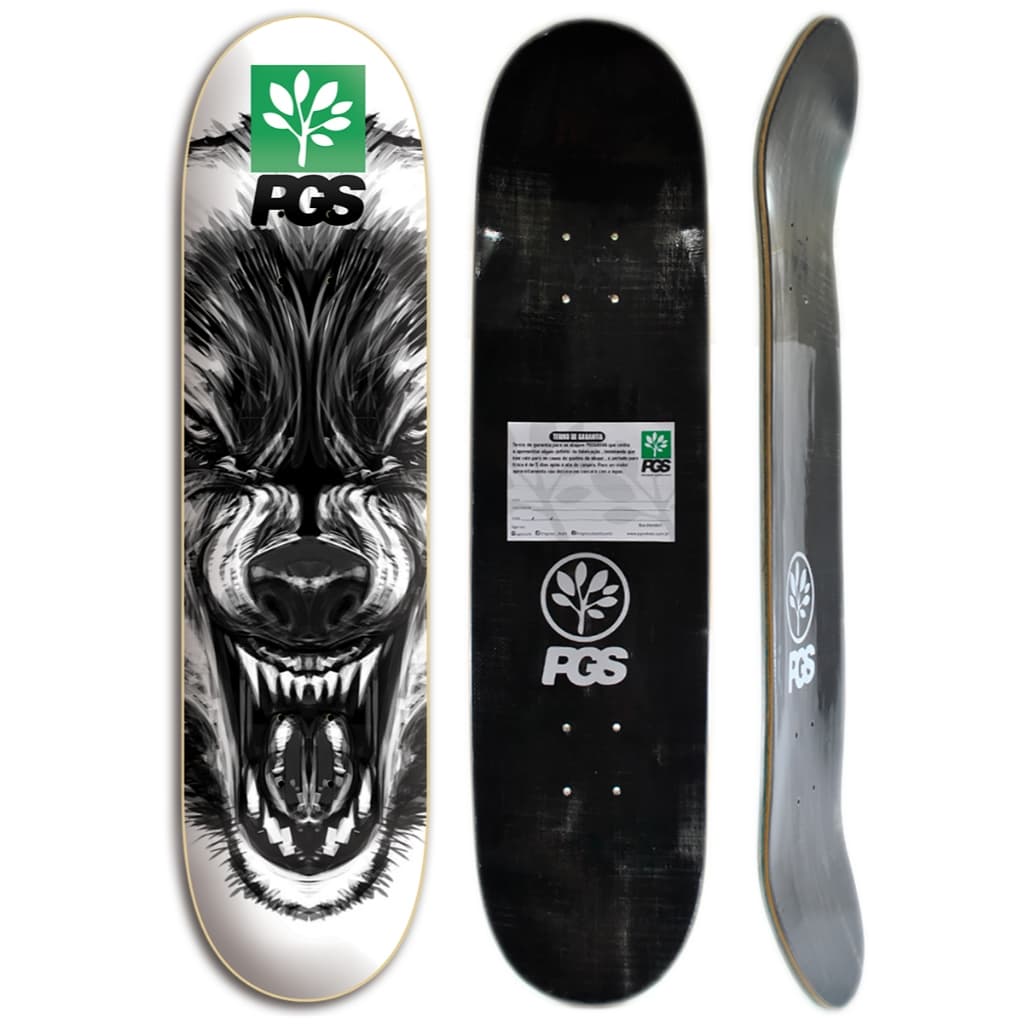 Shape de skate Progress - PGS Fiberglass 8.0 + Lixa Grátis