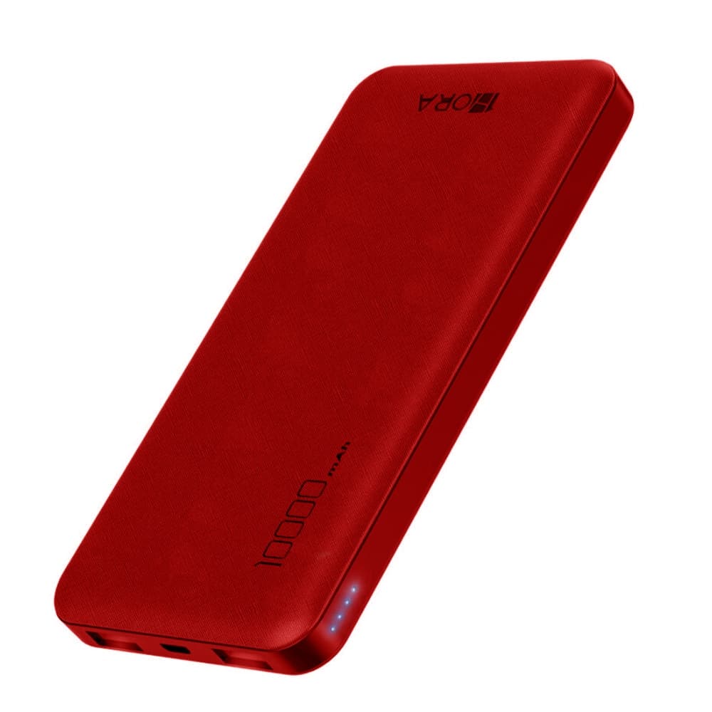 Bateria Portátil 1Hora Gar094r Power Bank 10000mAh Vermelha