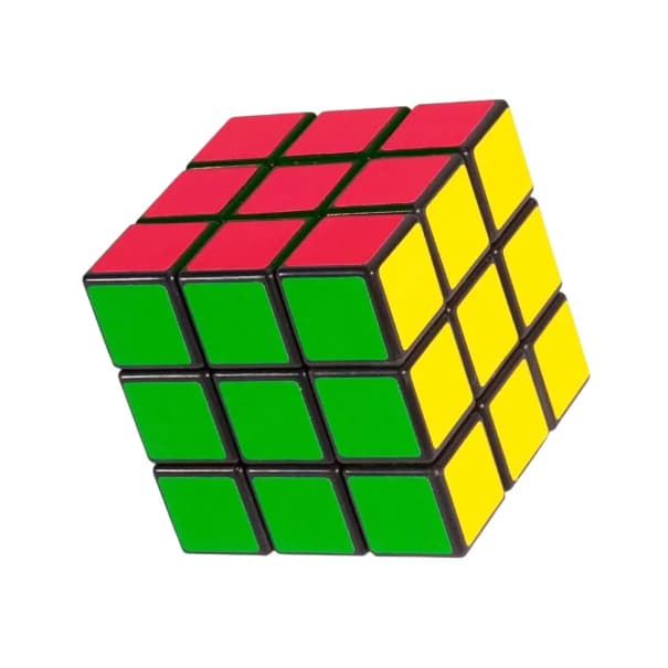 Cubo Mágico Grande 7x7cm Art Brink – Brinquedo Clássico Anti Stress, Lógico e Educativo