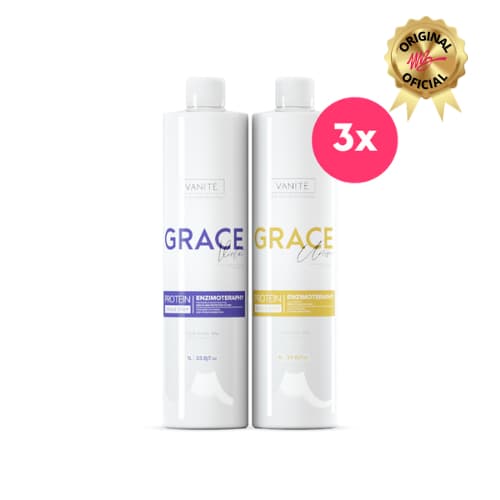3 Unidades Grace Unique 1000ML + 3 Unidades Grace Violet 1000ML