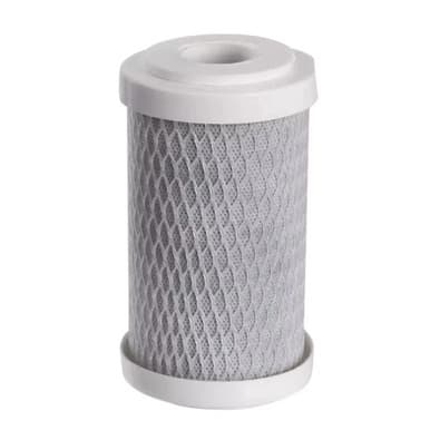 Refil Filtro Vela 5" x 2 1/2" Carbon Block Carvão Ativado 5 Micra