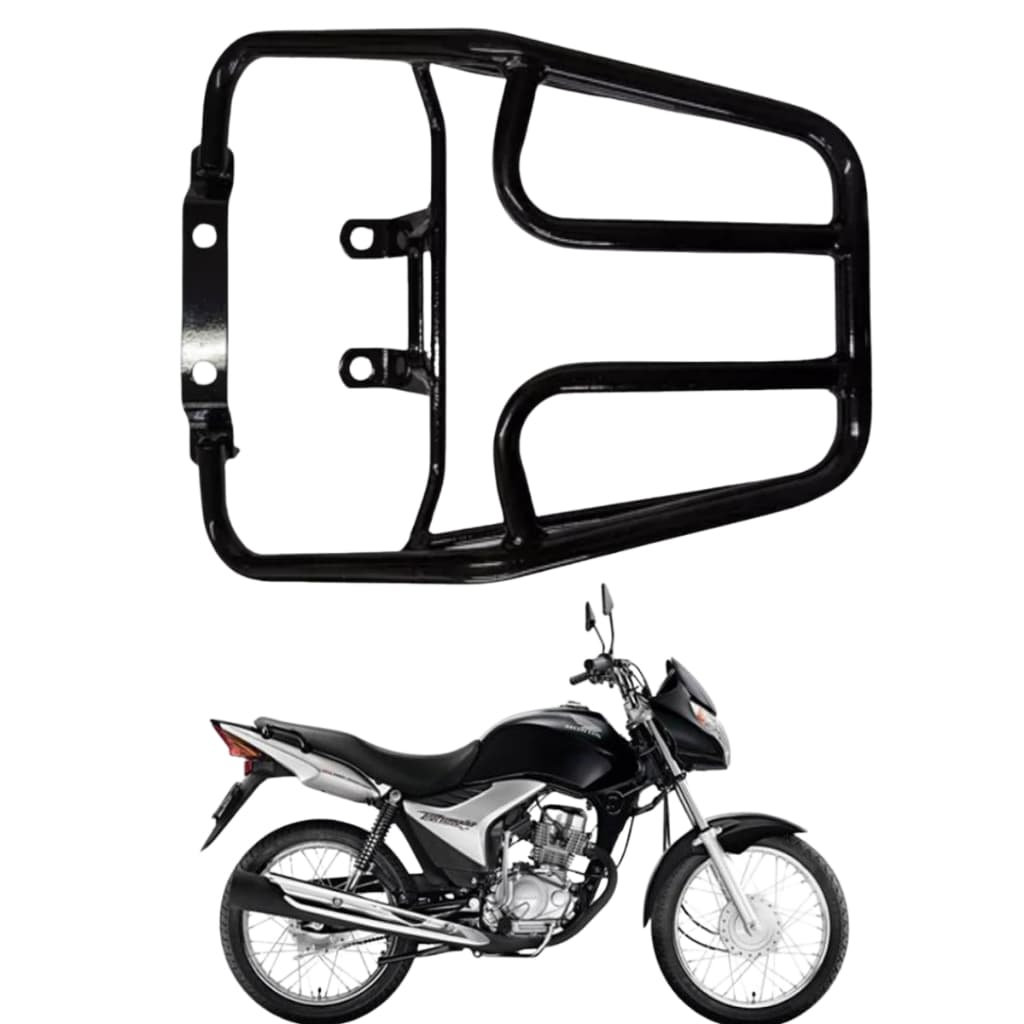 Bagageiro Churrasqueira Modelo Fortuna Honda Titan 150/ Fan 150 2009 2010 2011 2012 2013