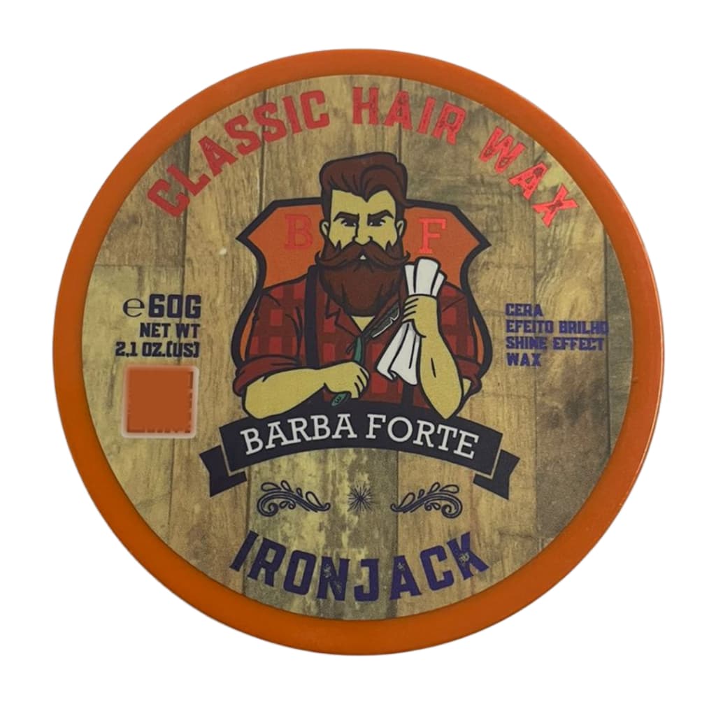 Cera Modeladora Classic Hair Wax Ironjack Barba Forte 60g
