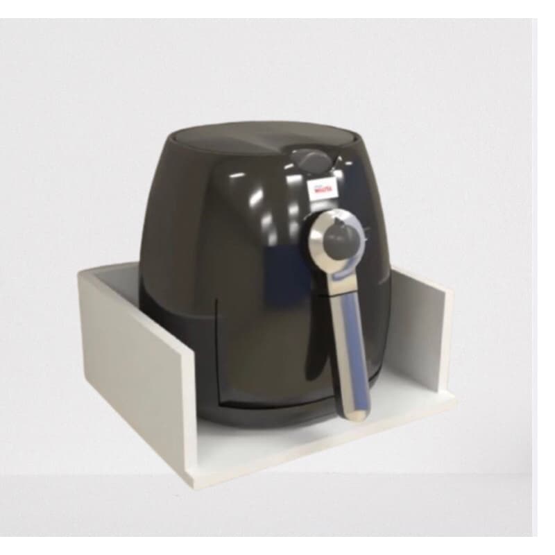 Suporte /prateleira para Air Fryer Branco tamanho especial