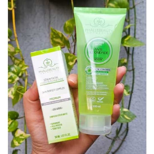 Sabonete + Sérum Antioleosidade Phallebeauty