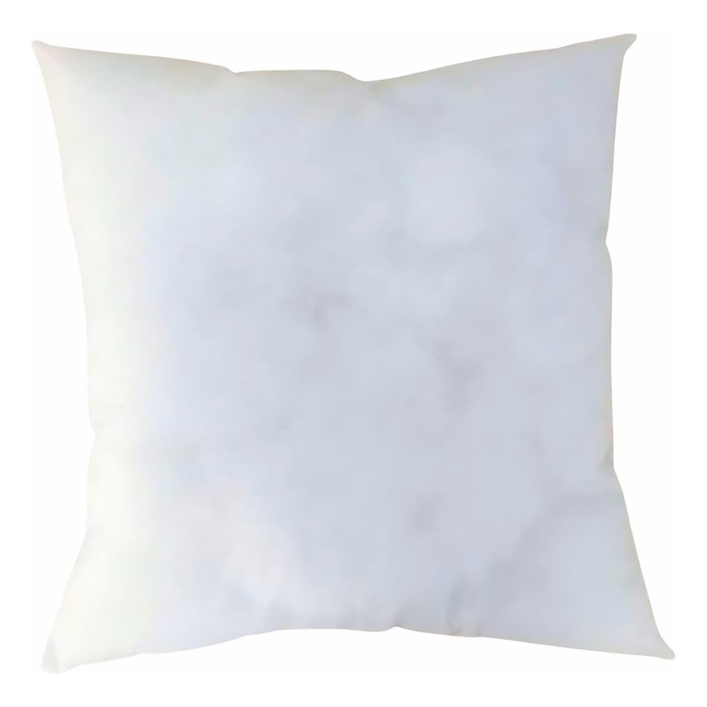 Enchimento Almofada Refil Fibra Siliconada 60 X 60 Branco Sofá Cama Colchão Macio Assento Encosto