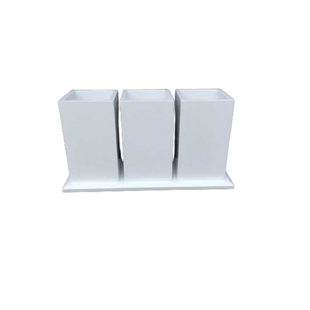 Porta Talheres De Mesa Garfo Faca Colher Galheteiro Madeira MDF