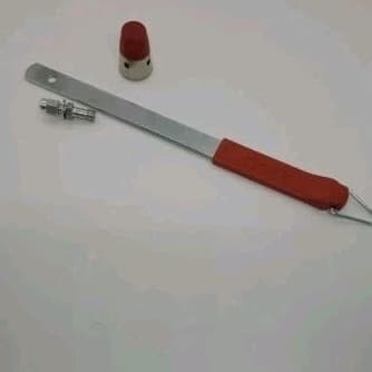 Kit  com haste peso e pino para tampa de panela de pressão 28 cm de comprimento