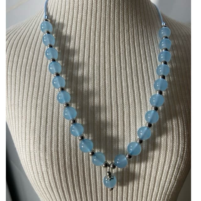 Conjunto Colar Cristal e Pulseira Cristal