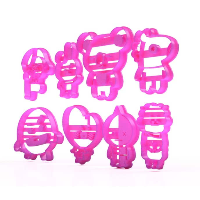 Cortador de Biscoito com Carimbo 7cm - KPOP BTS BT21