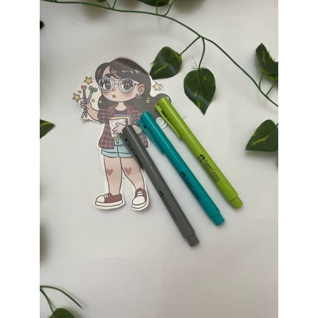 Caneta Marca Texto Grifpen Cores Novas Unidade - Faber-Castell
