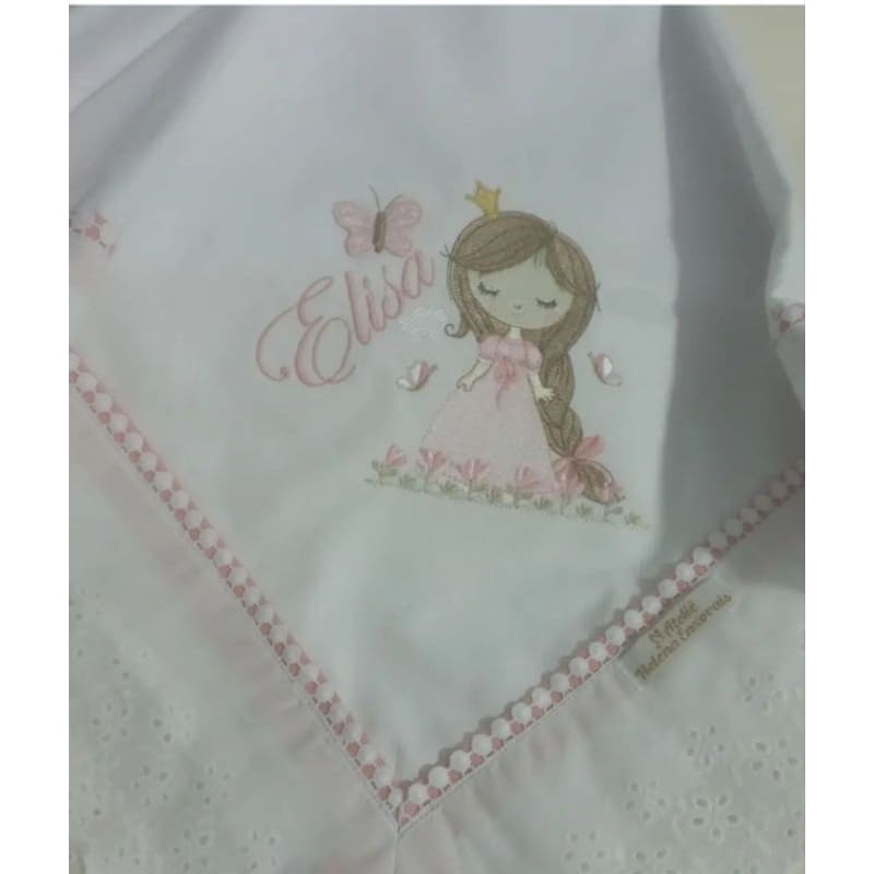 manta bebê personalizada