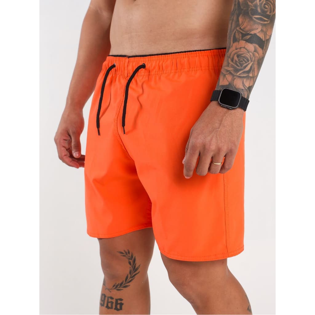 Bermuda Masculina Tactel Elastano Short Mauricinho Moda Praia Piscina Academia