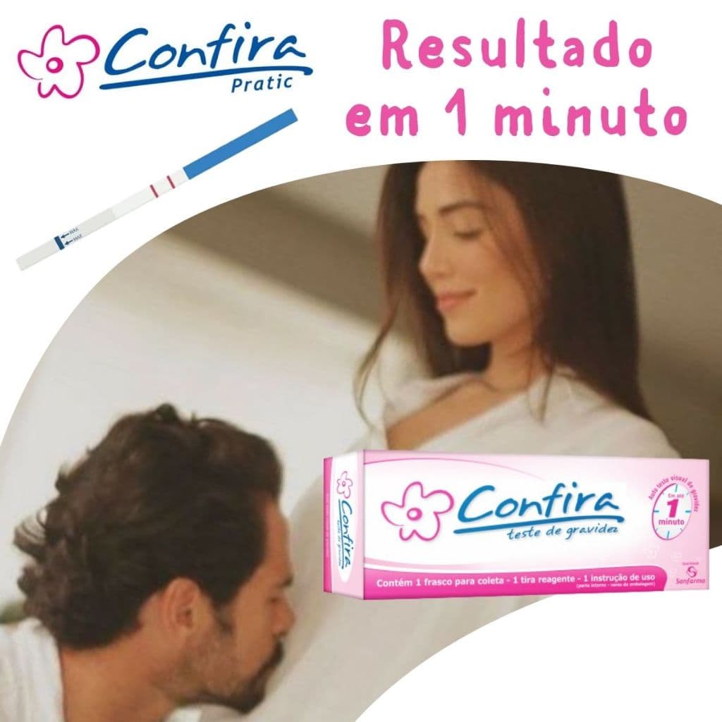 Teste De Gravidez Confira Resultado Rápido 1 Minuto Envio Imediato Embalagem Discreta