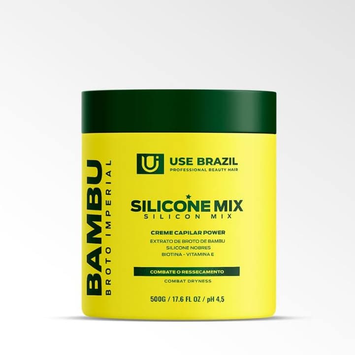 Silicone Mix Creme Capilar Bambu Imperial 500gr - Uso Profissional