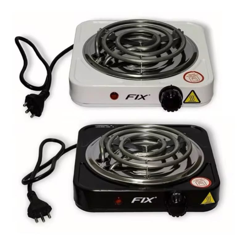 Fogareiro Elétrico 1000 Watts Fogão 1 Boca Qualquer Panela Portátil Casa Camping 127v