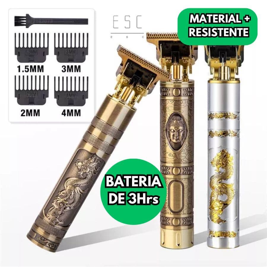 Máquina De Cortar Cabelo Para Barba Masculina Designer Aleatório Elétrico Profissional