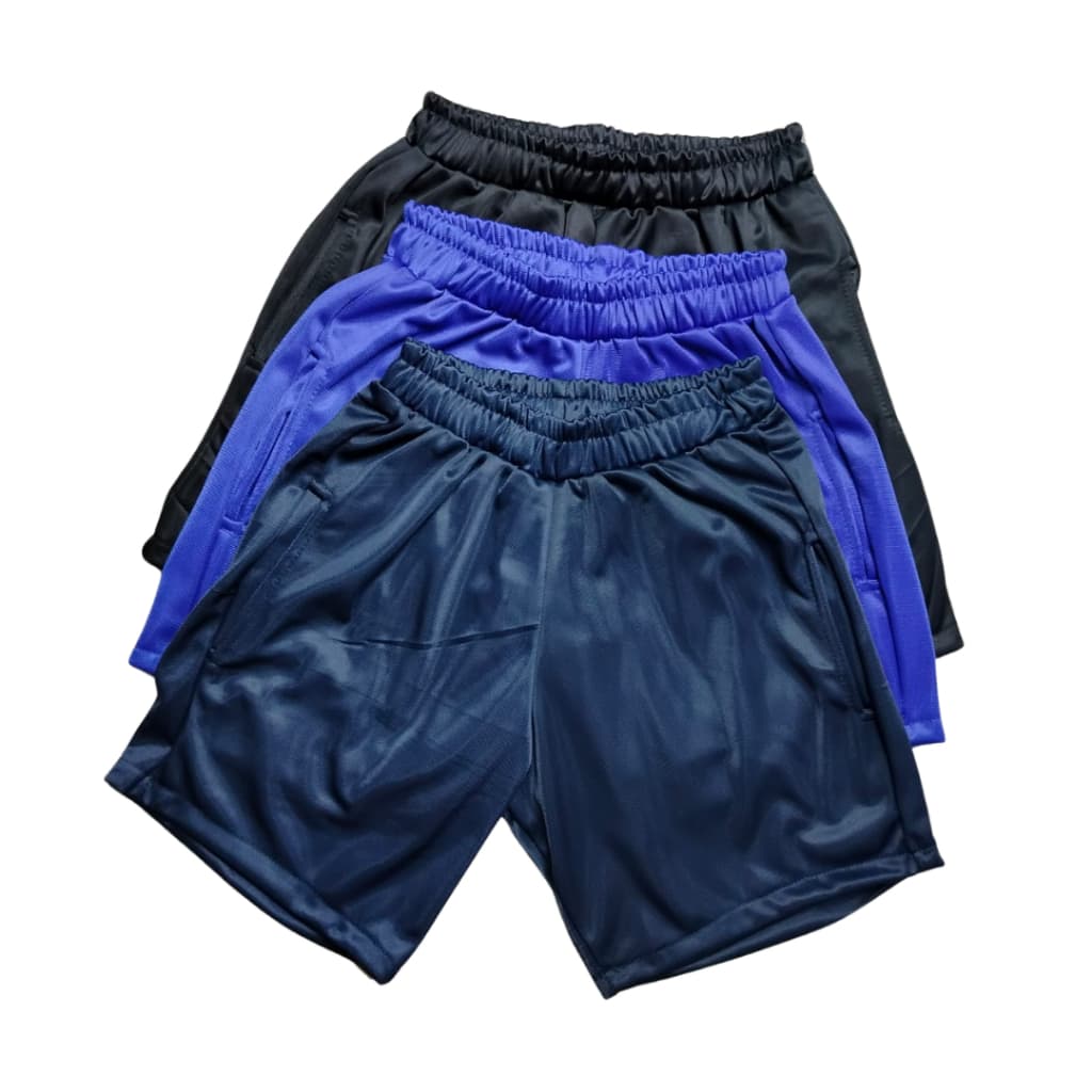 Kit com 3 Bermudas Infantil Menino Chimpa Com Bolso