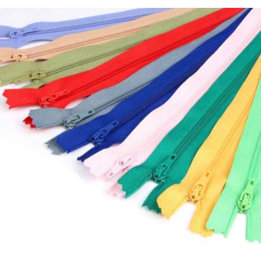 Zíper Nylon Fixo 40 Cm – Unidade