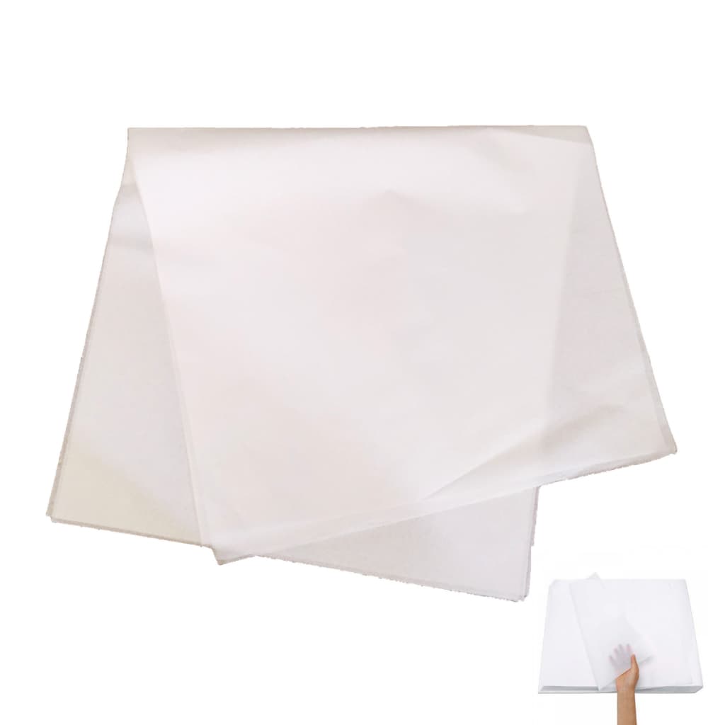 Papel Seda Branco 100 e 50 folhas - calçados, embrulho, presente, artesanato - Papelaria