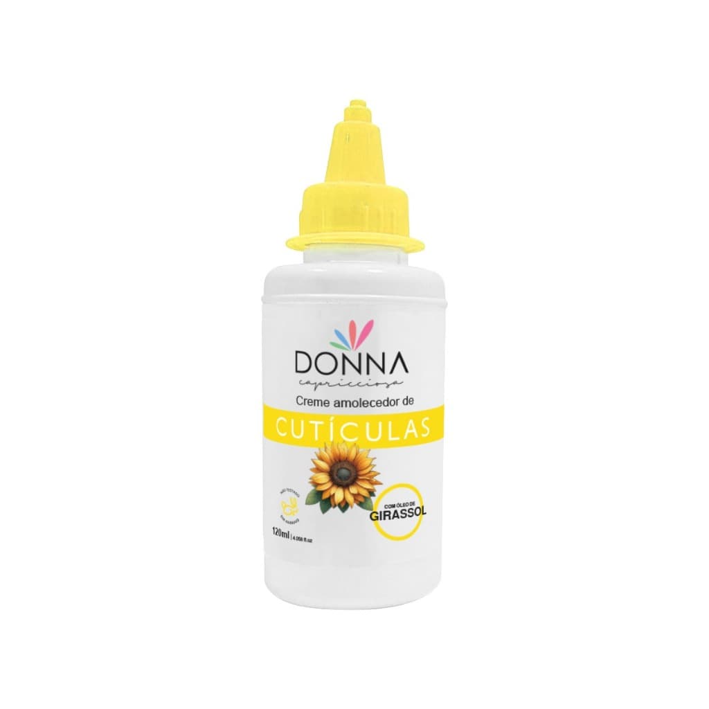 Amolecedor de Cutículas Donna com Oléo de Girassol - 100ml
