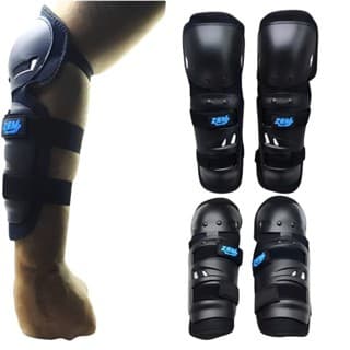 Joelheira e Cotoveleira Articulada Kit de Proteção Moto Bike Trilha Skate