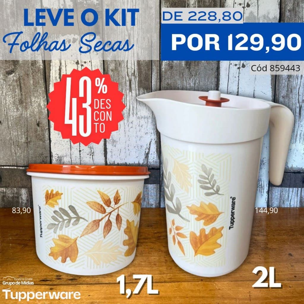 Peças Tupperware e Conjuntos