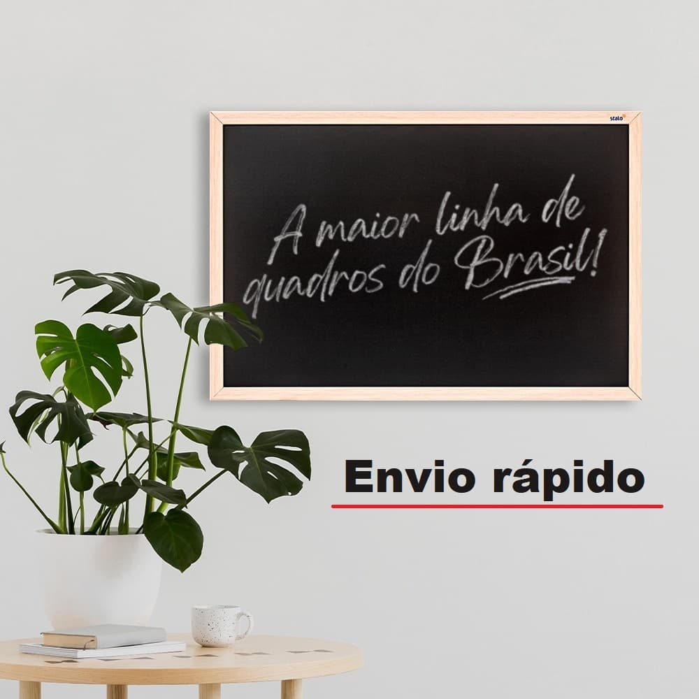 Lousa lousinha quadro negro - Moldura colorida escolar estudo infantil envio rapido