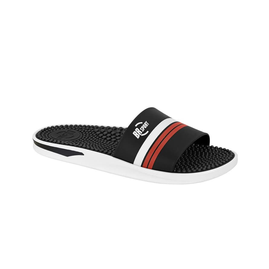 Sandália Slide Chinelo Masculino Ultra Confortável com Esferas Massageadoras Original Br Sport