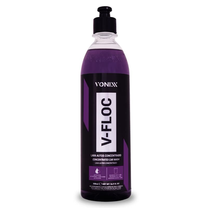 V-floc Vonixx Shampoo Automotivo Lava Auto Concentrado - 500ml Líder