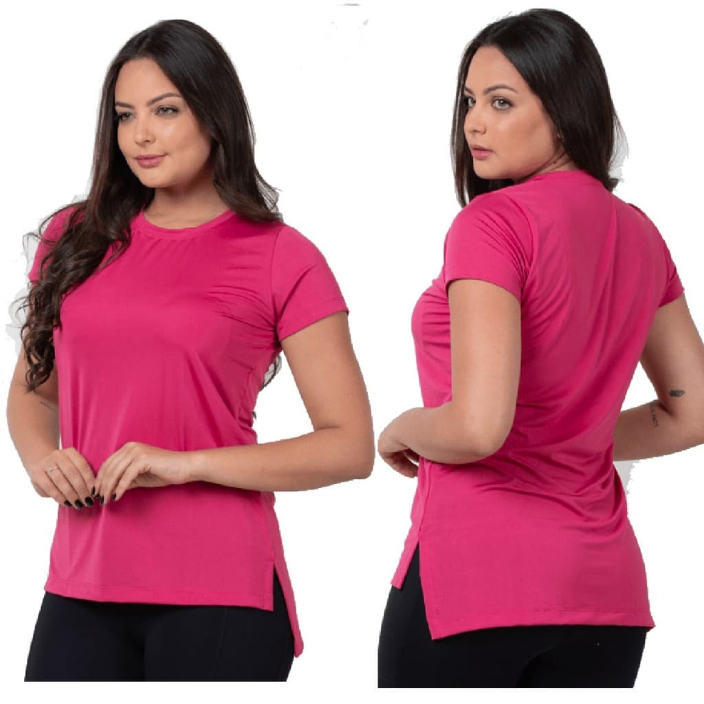 Blusa academia feminina dry treino