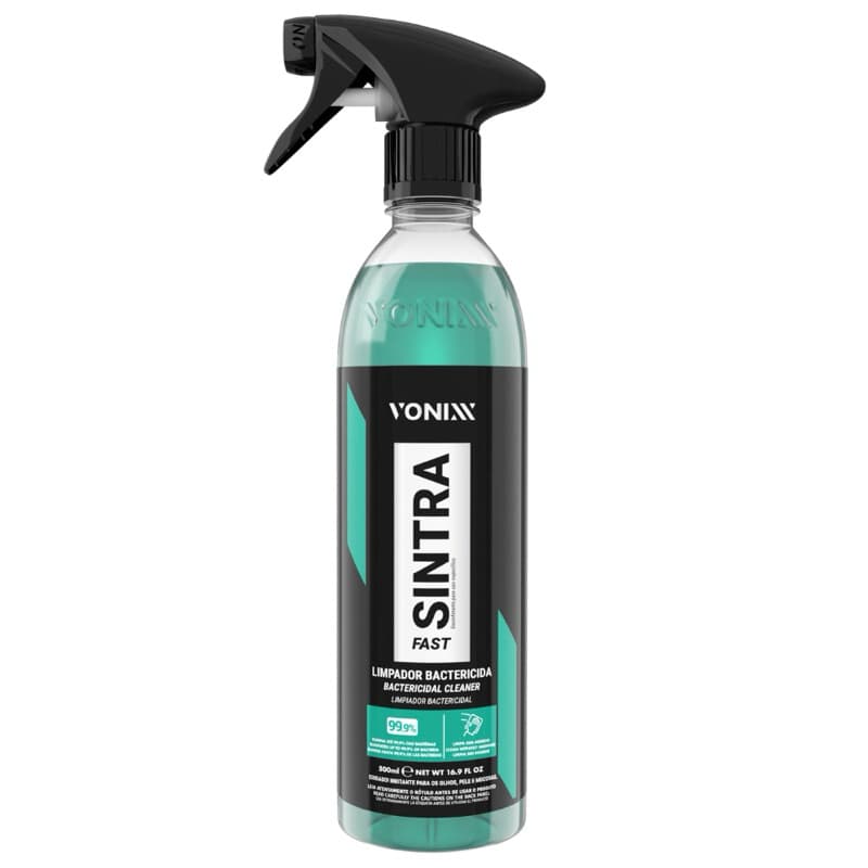 Sintra Fast Vonixx - Limpeza Interna De Veículos Painel E Plásticos Bactericida  500ml Líder