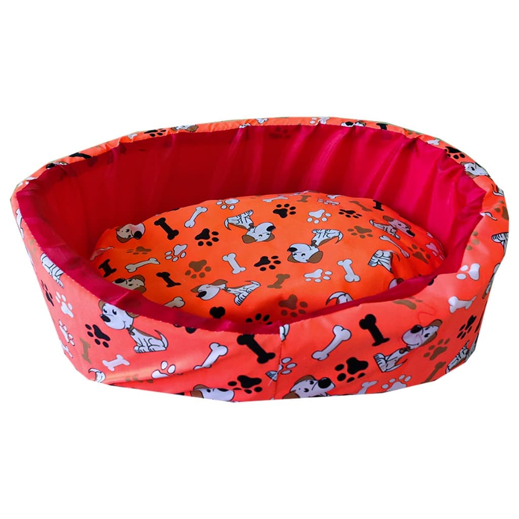 Cama Europa Oval MicroPet Laranja para Cães e Gatos