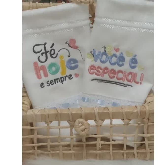 Kit de toalhas de mão, lavabo bordada, personalizada frases motivacionais, toalha de mão personalizada para presente.