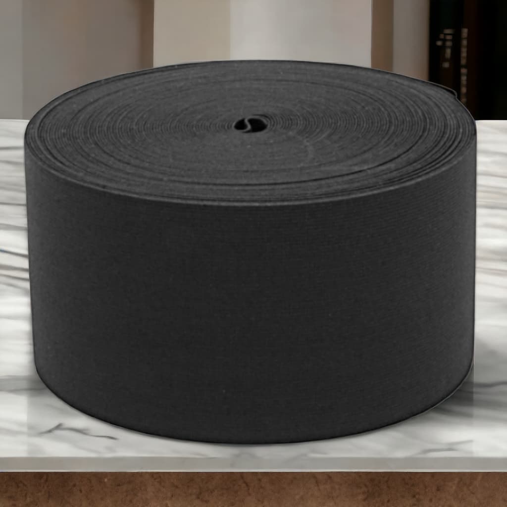 Elástico Largo Reforçado Preto Marrom Com Largura 5cm-7cm-8cm-10cm-12cm Tamanho Extensor Exercicios