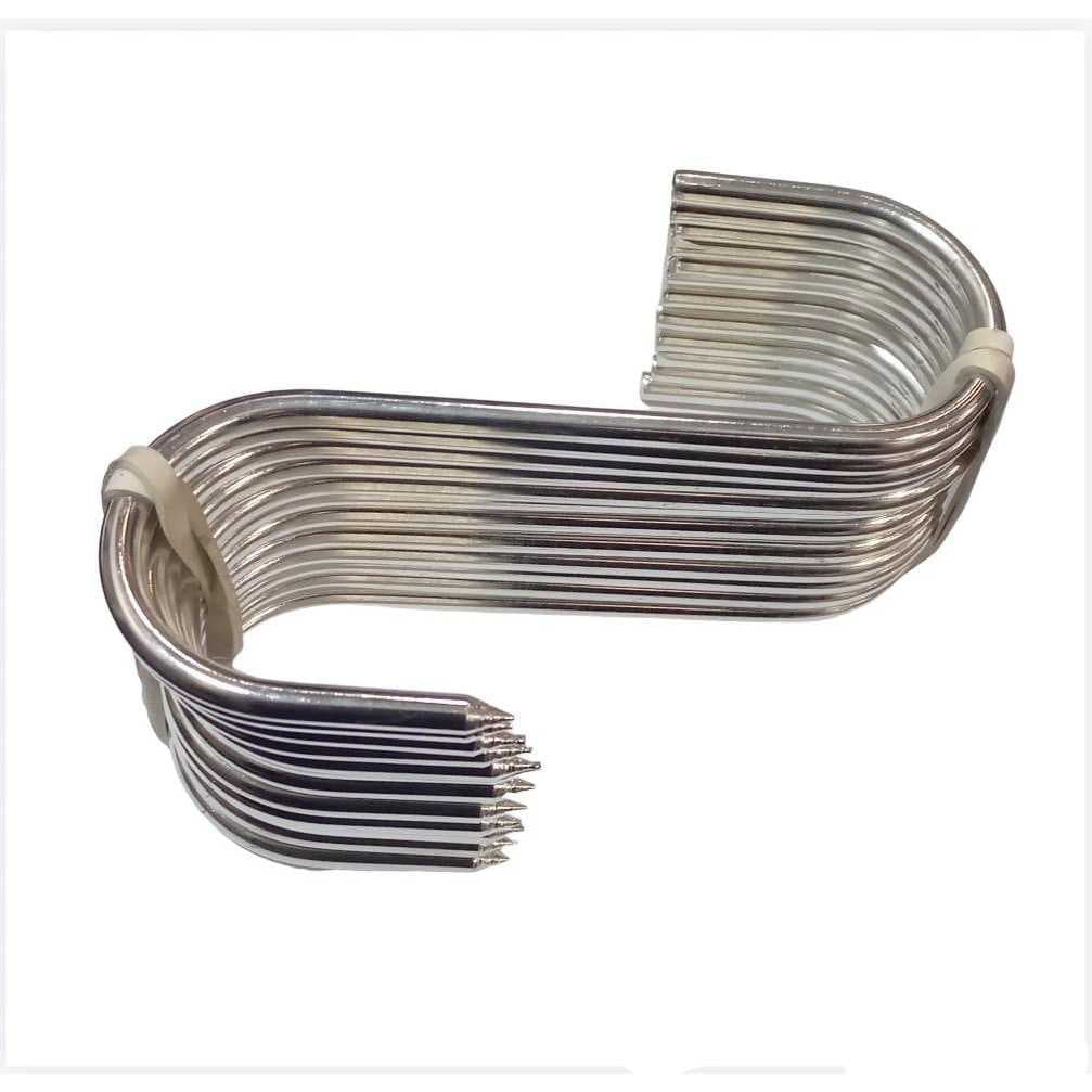 Gancho estanhado para balcões frigoríficos S.2 -16 cm