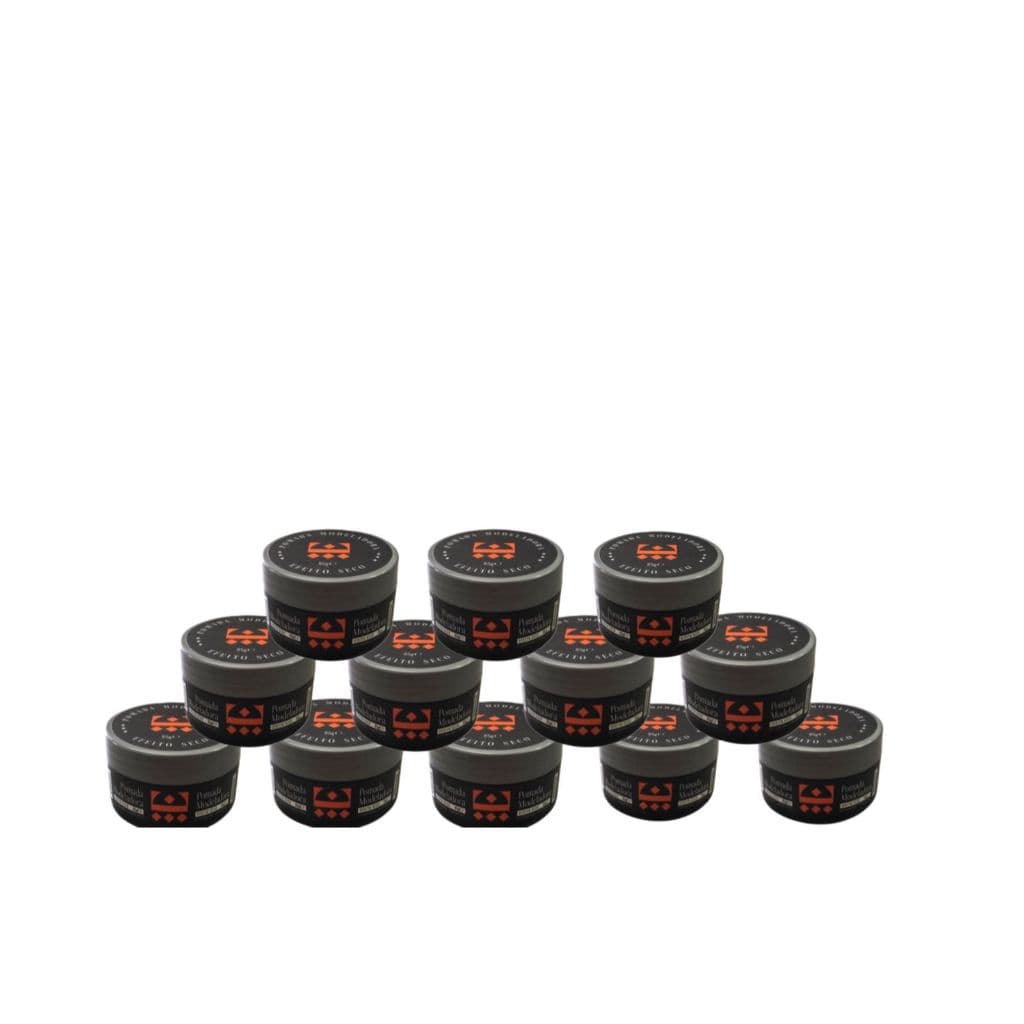 KIT EMBAIXADOR COM 12 PASTA MODELADORA EFEITO SECO 85 G