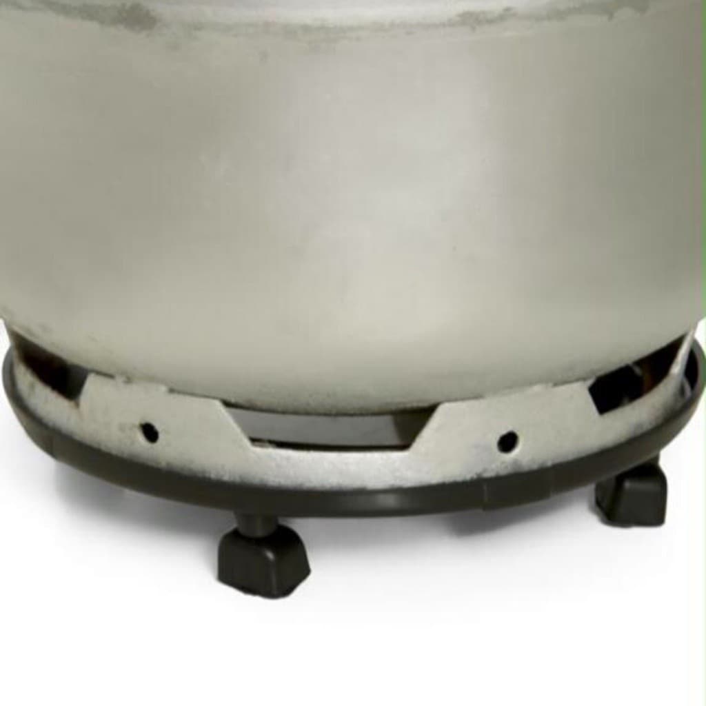 Suporte para botijão de Gás / vaso de planta com rodinha resistente