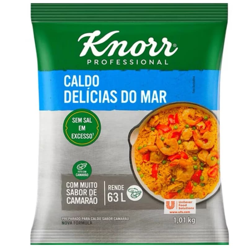 Caldo Delícias Do Mar Knorr 1,01 Kg Envio Ja