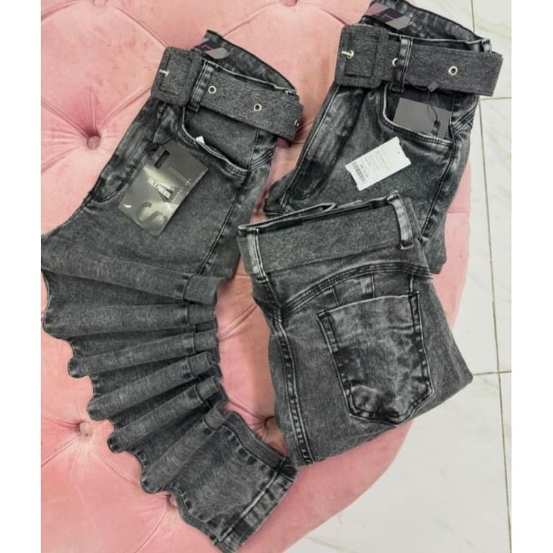 Calça com Cinto Sal e Pimenta, Calça Sal e Pimenta