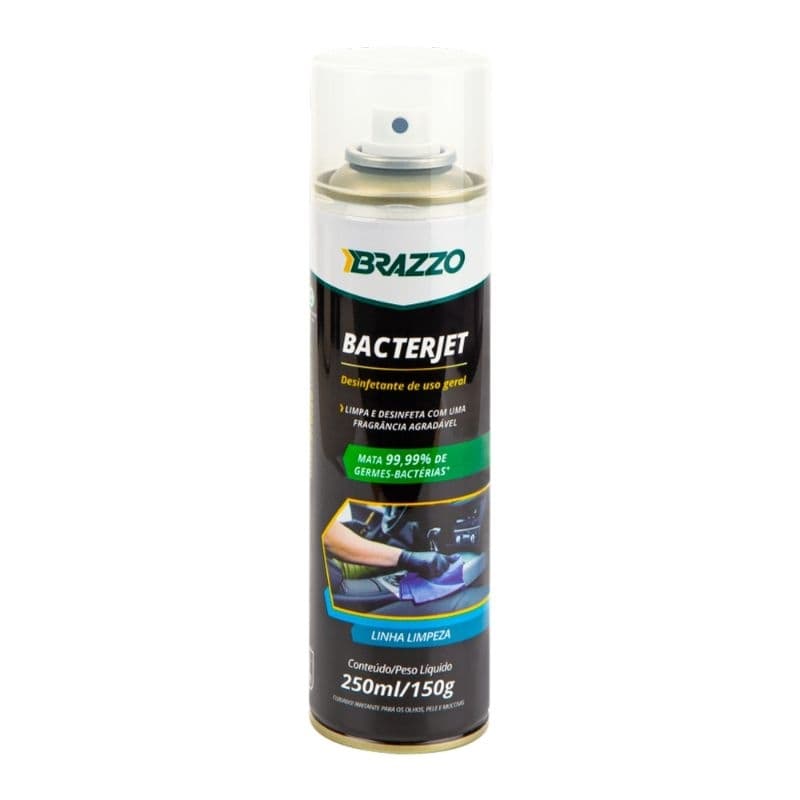 Brazzo Desinfetante,Higienização,Limpeza Interior BACTERJET