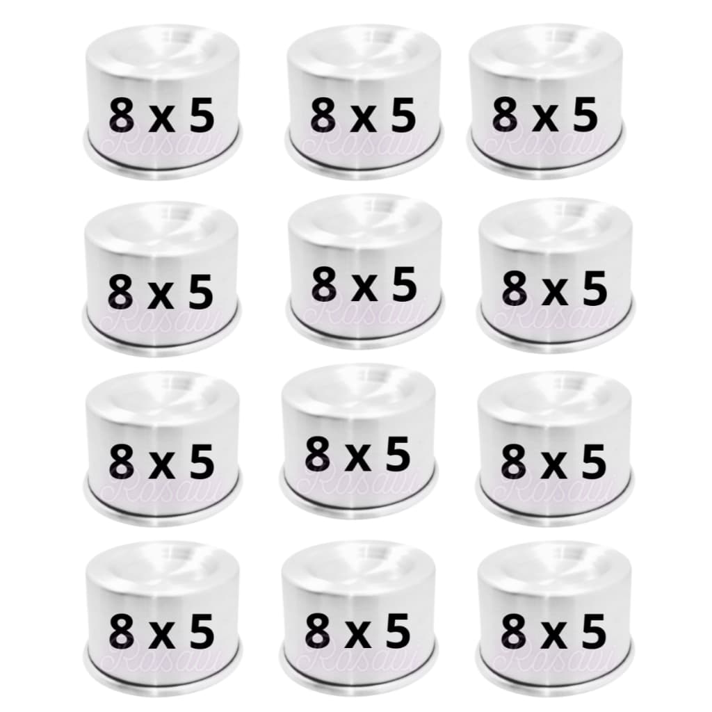 kit 12 (doze) Forma Mini BALLERINE 8 x 5 cm Assadeira Piscina