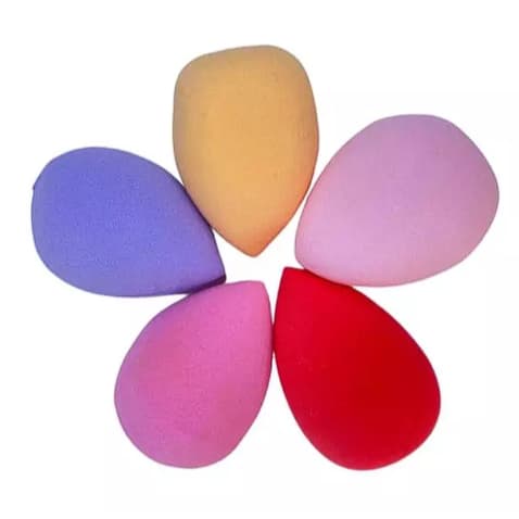 Esponja em gota para maquiagem colorida acessórios de maquiagem
