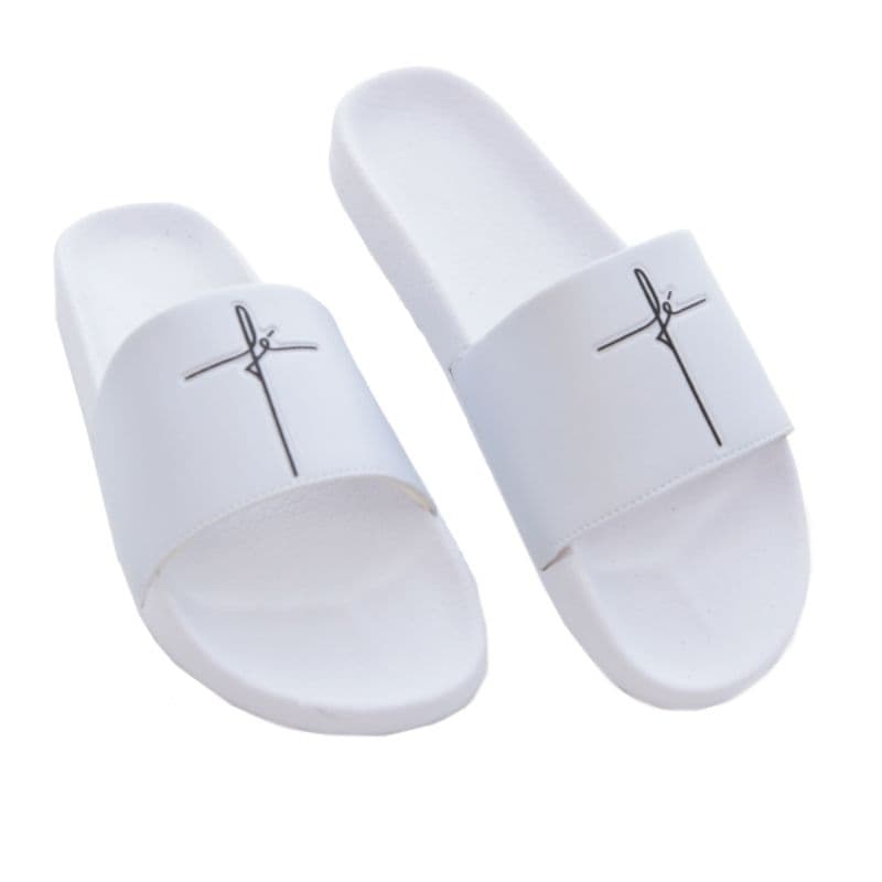 Chinelo Slide Fé Lançamento Cristão Envio Rápido