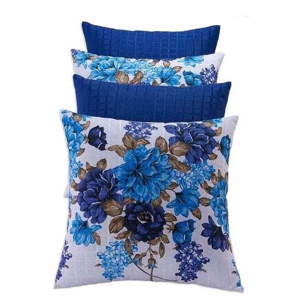 Promoção Kit C 4 Capas De Almofadas Decorativas Lisas e Estampadas    45X45