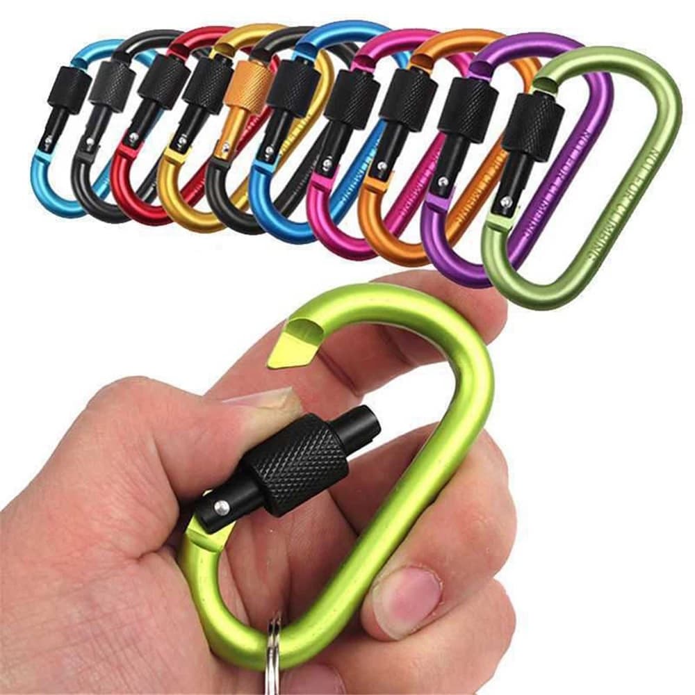 2 Chaveiro Personalizados com sua Logo Colorido com Trava em Mola e com Rosca