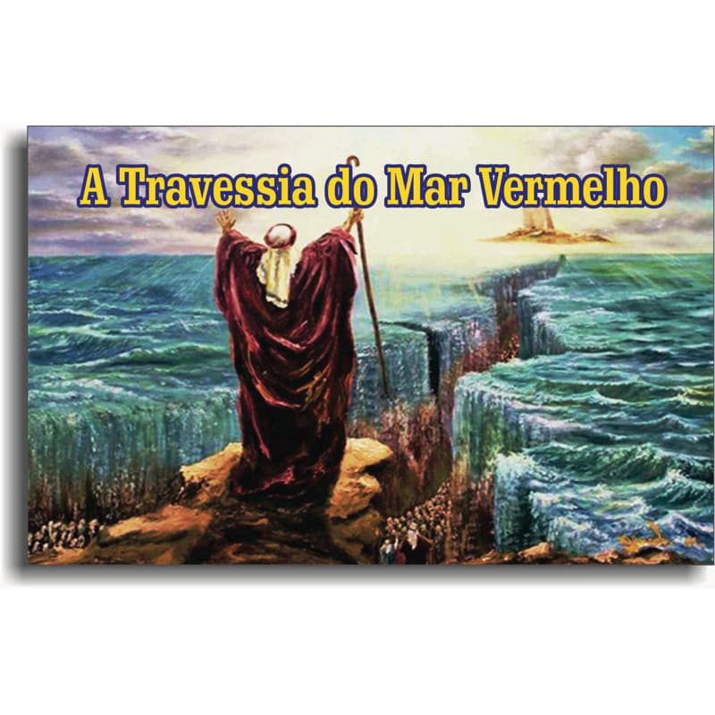 Envelope para campanha- envelope igreja- a travessia do mar vermelho- envelope 002