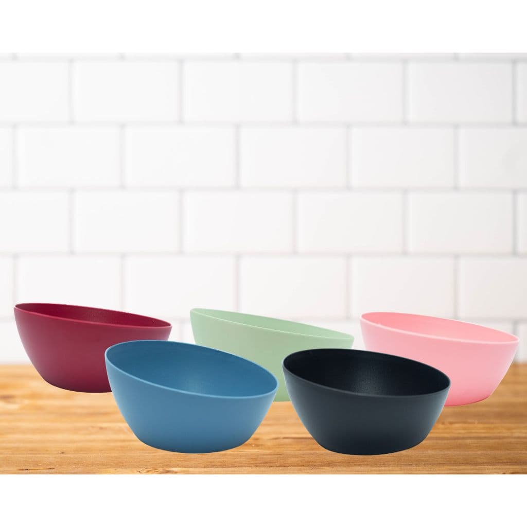 Conjunto De 12 Bowls Plásticos BPA FREE 400ml Ideal P/ Creche Criança Servir Biscoitos Doces Bolachas
